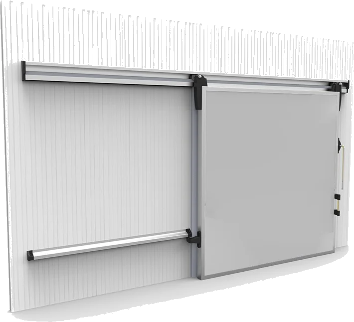 Sürgülü kapılı modüler soğuk hava deposu sandviç panel yapısı